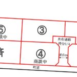 箕輪町　松島　6区画分譲地　500～600万円