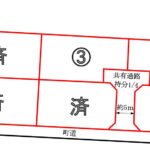 箕輪町　松島　6区画分譲地　500～560万円
