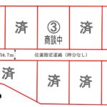 伊那市　狐島　9区画分譲地　720～830万円