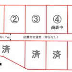 伊那市　狐島　9区画分譲地　720～830万円