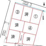伊那市　若宮　7区画分譲地　572～627万円