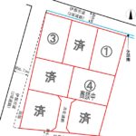 伊那市 若宮 7区画分譲地 572~627万円