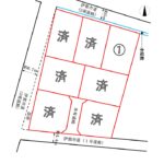 伊那市 若宮 7区画分譲地 ①572万円