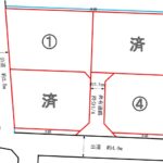 伊那市　境　4区画分譲地　730～800万円
