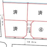 伊那市　境　4区画分譲地　730万円