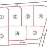 箕輪町　木下　7区画分譲地　660～770万円