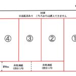 南箕輪村 大泉 4区画分譲地 620~680万円